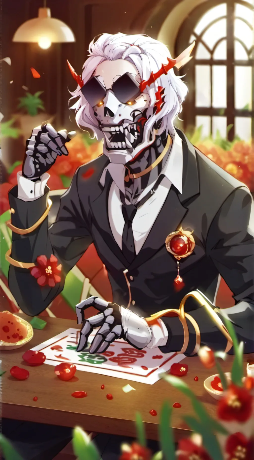 ai character: sprunki..? background