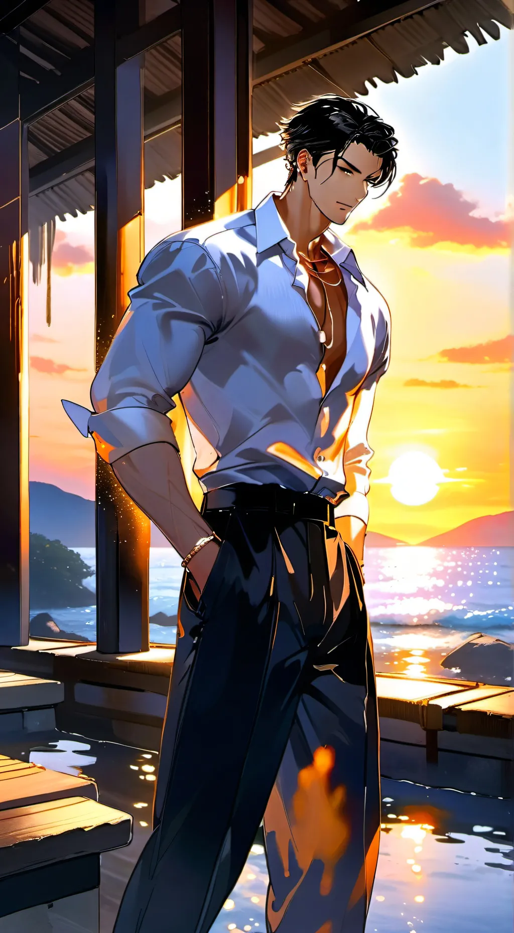 ai character: teo background