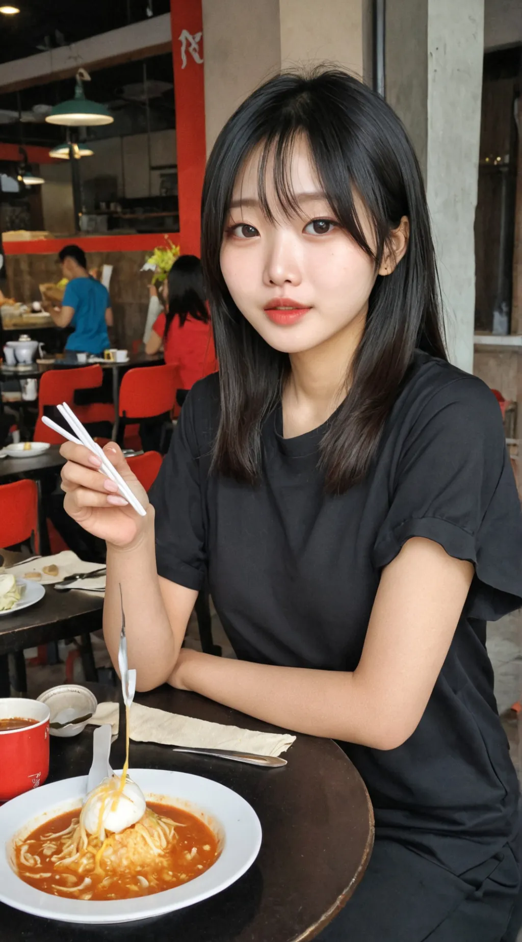 ai character: mia background