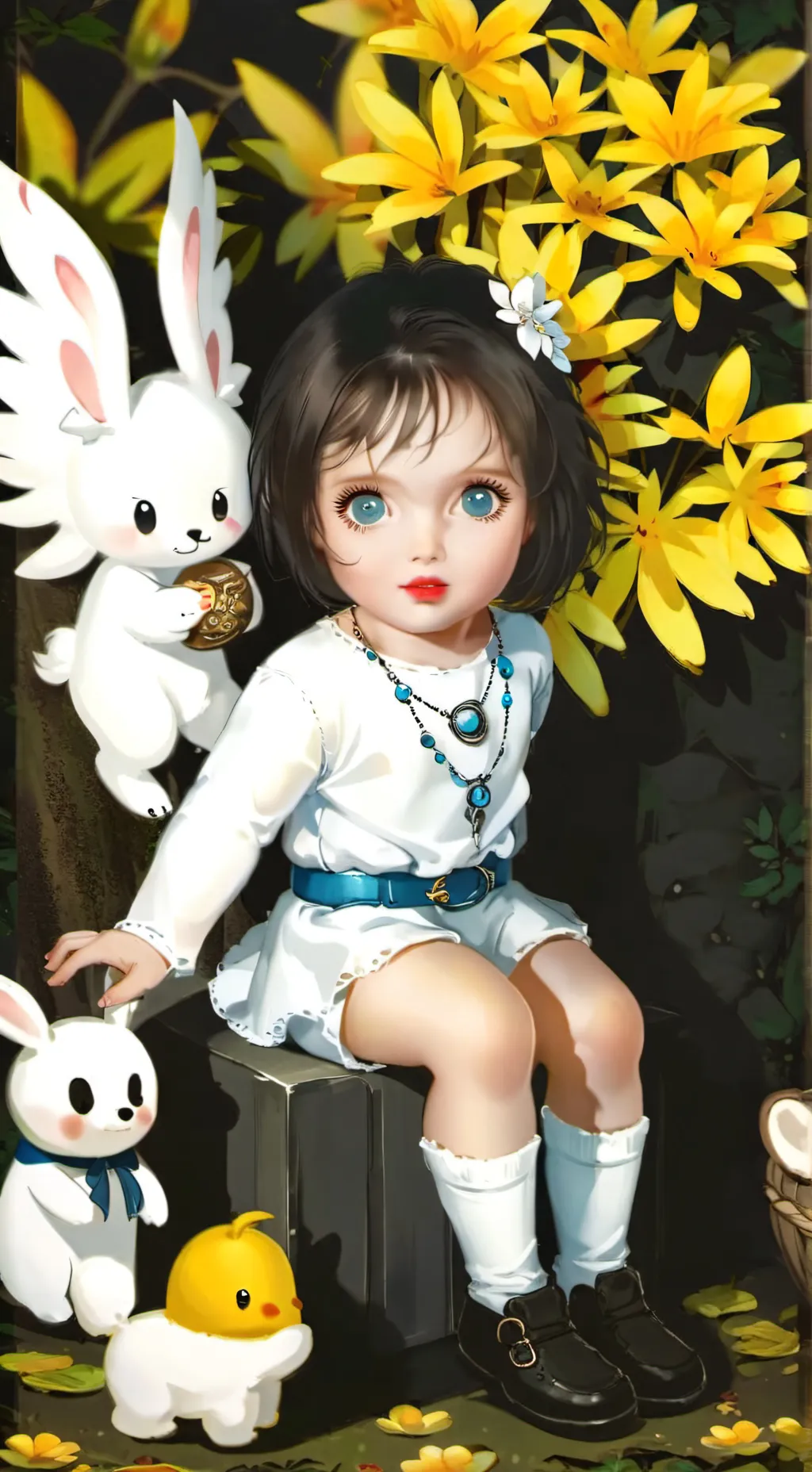 ai character: MHA baby background