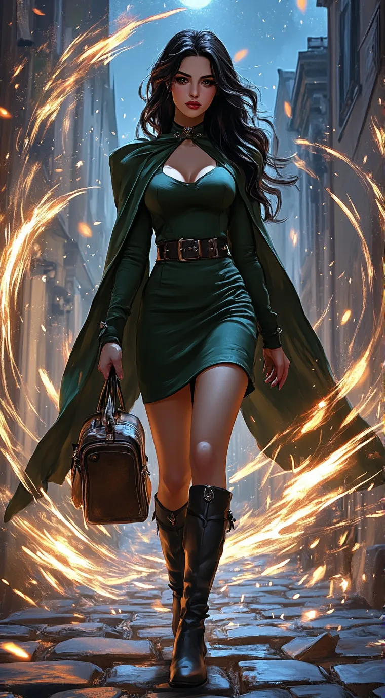 ai character: Ellewynne Greene background