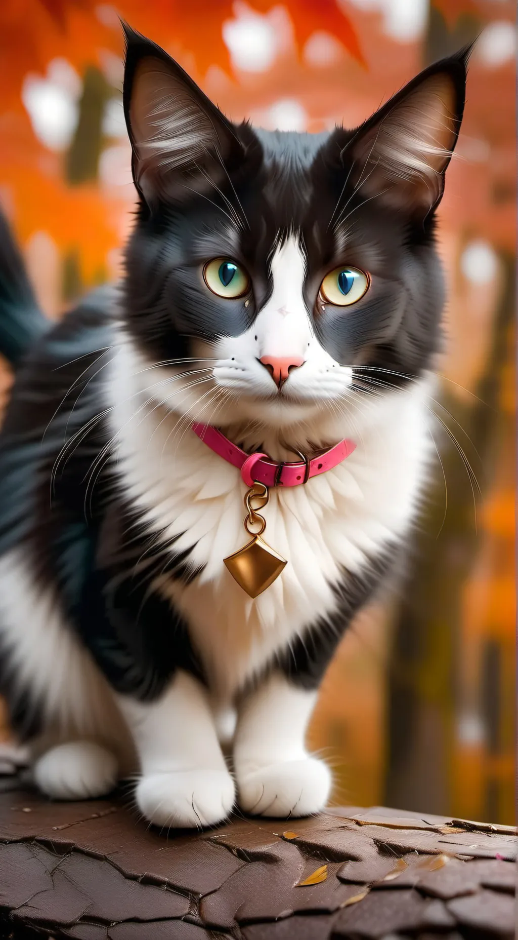 ai character: Terra Luna The Cat background