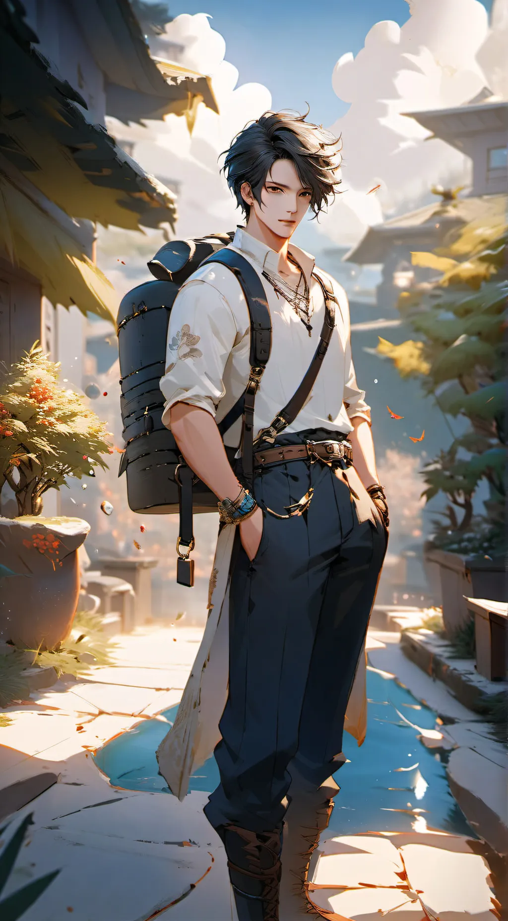 ai character: jake background