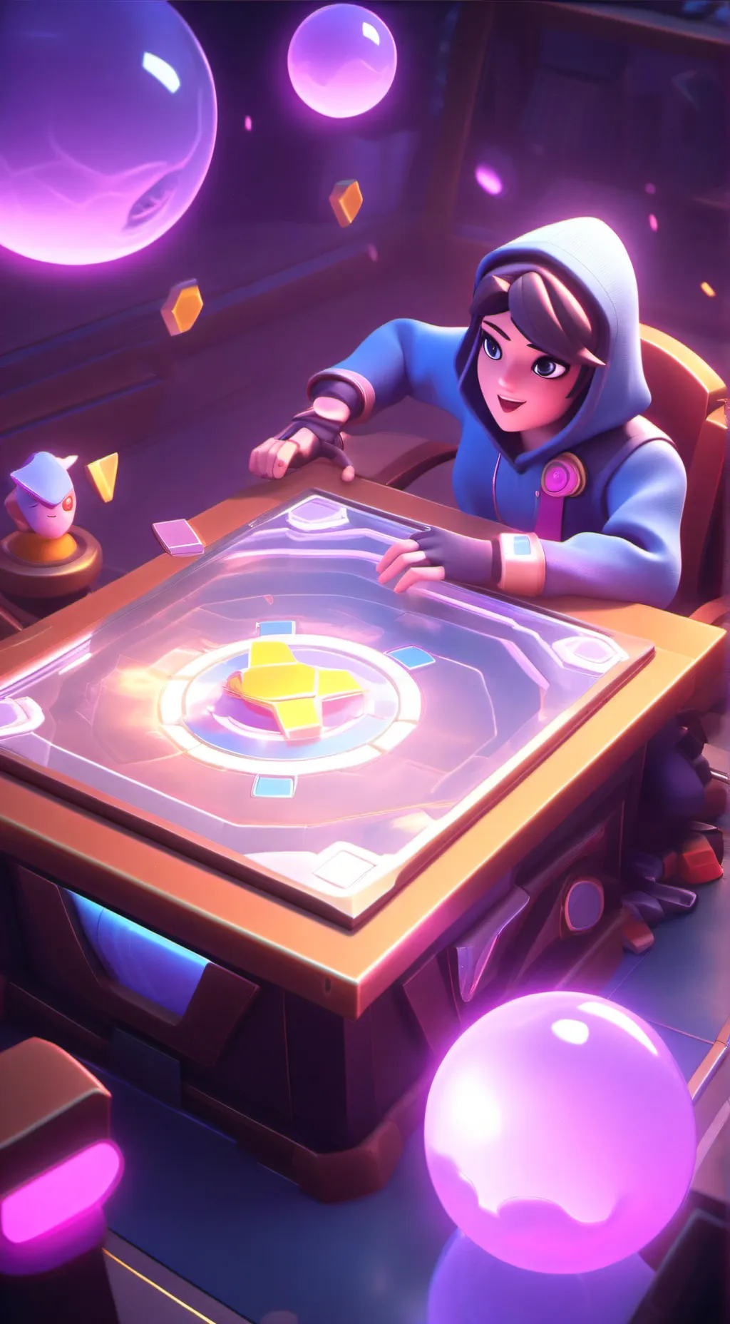 ai character: Talking Object background