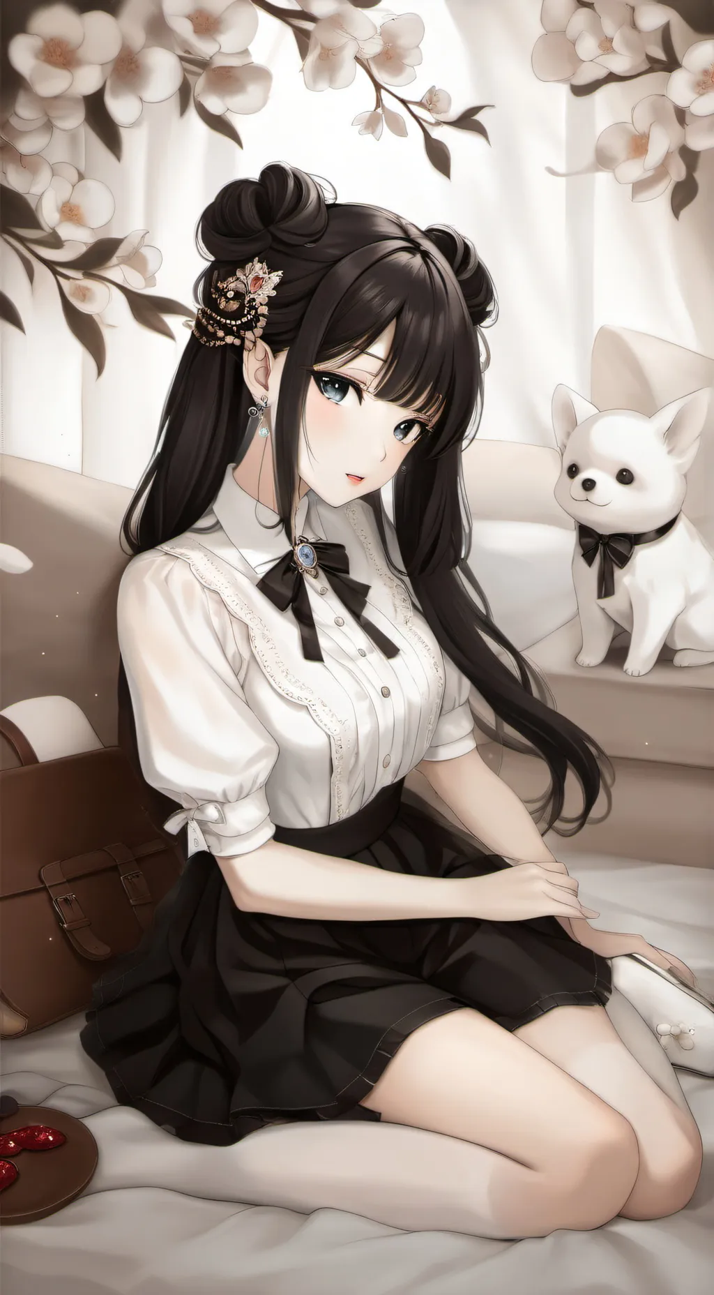 ai character: емма background