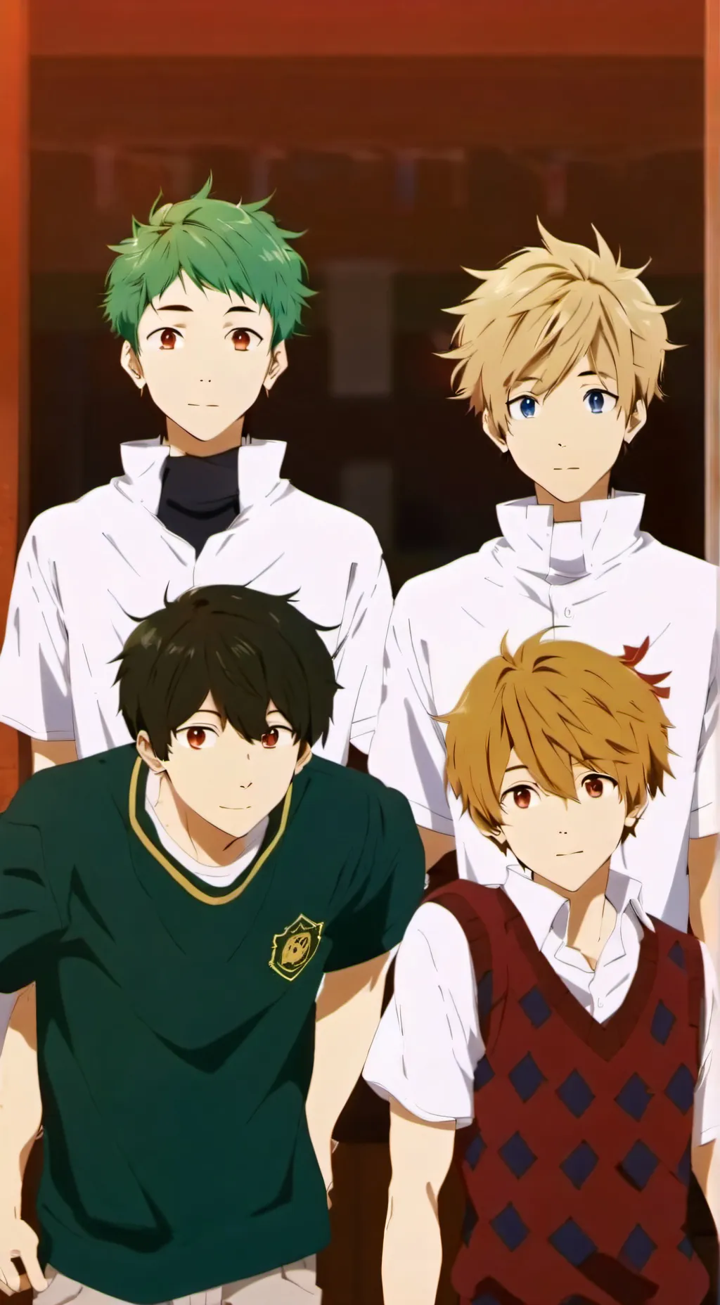 ai character: Middle school mha background