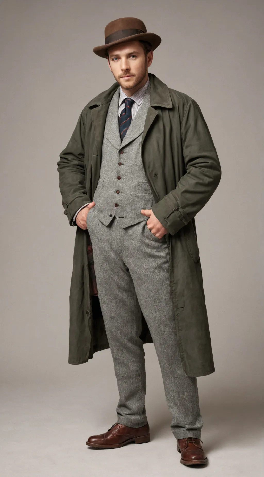 ai character: English man background