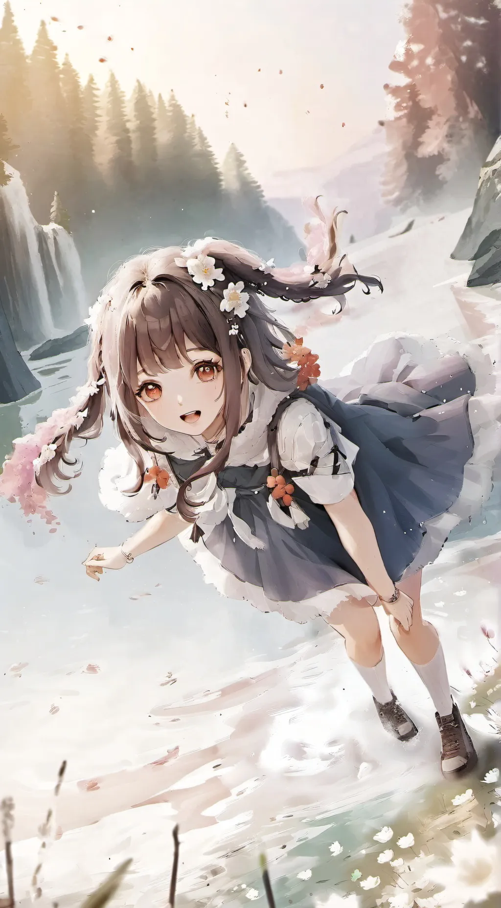 ai character: daisy background