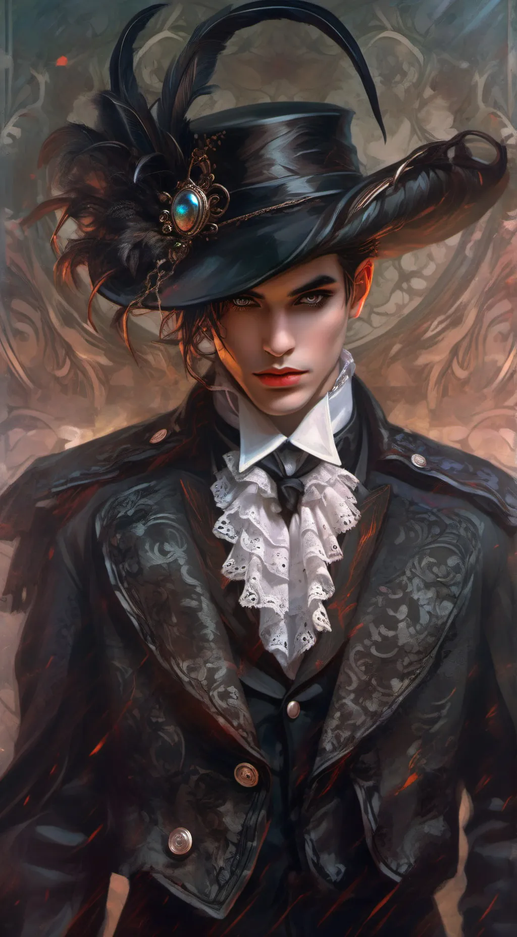 ai character: bil background