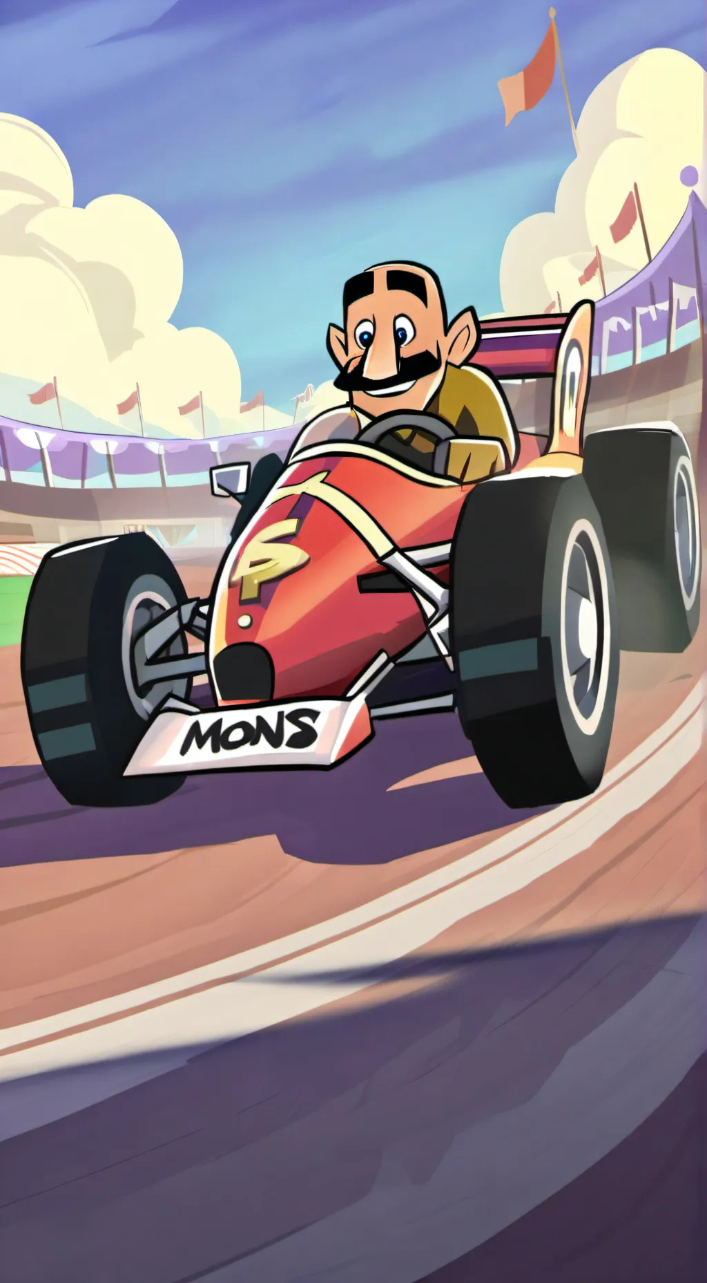 ai character: MinidriversrpIV background