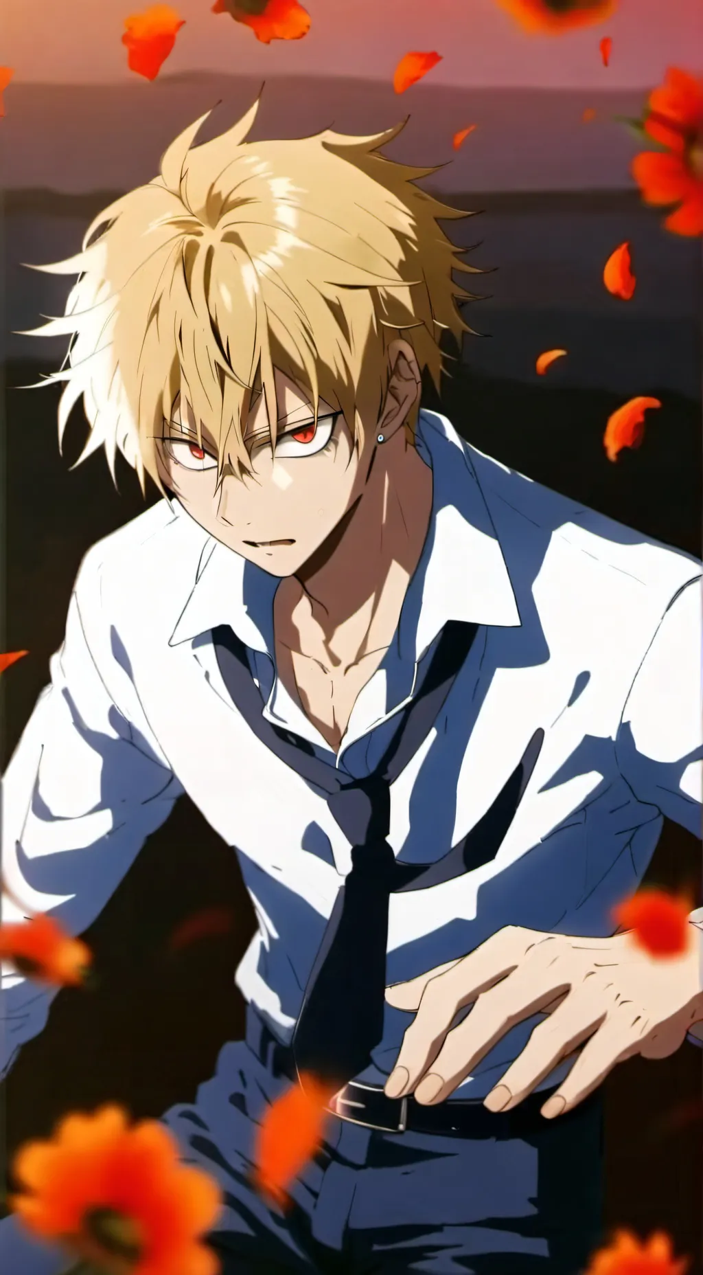 ai character: Todobaku dads. background