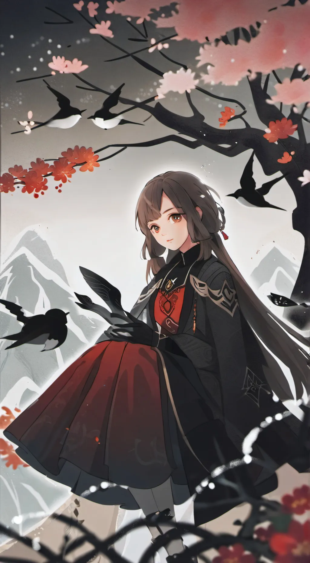 ai character: Alya  background