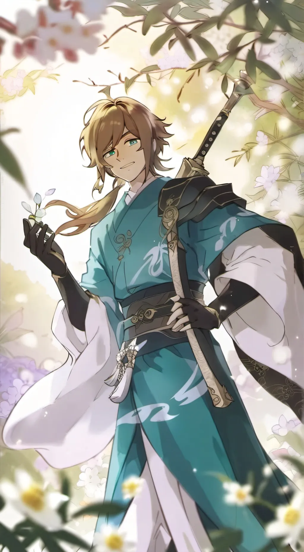 ai character: the quadruplets  background