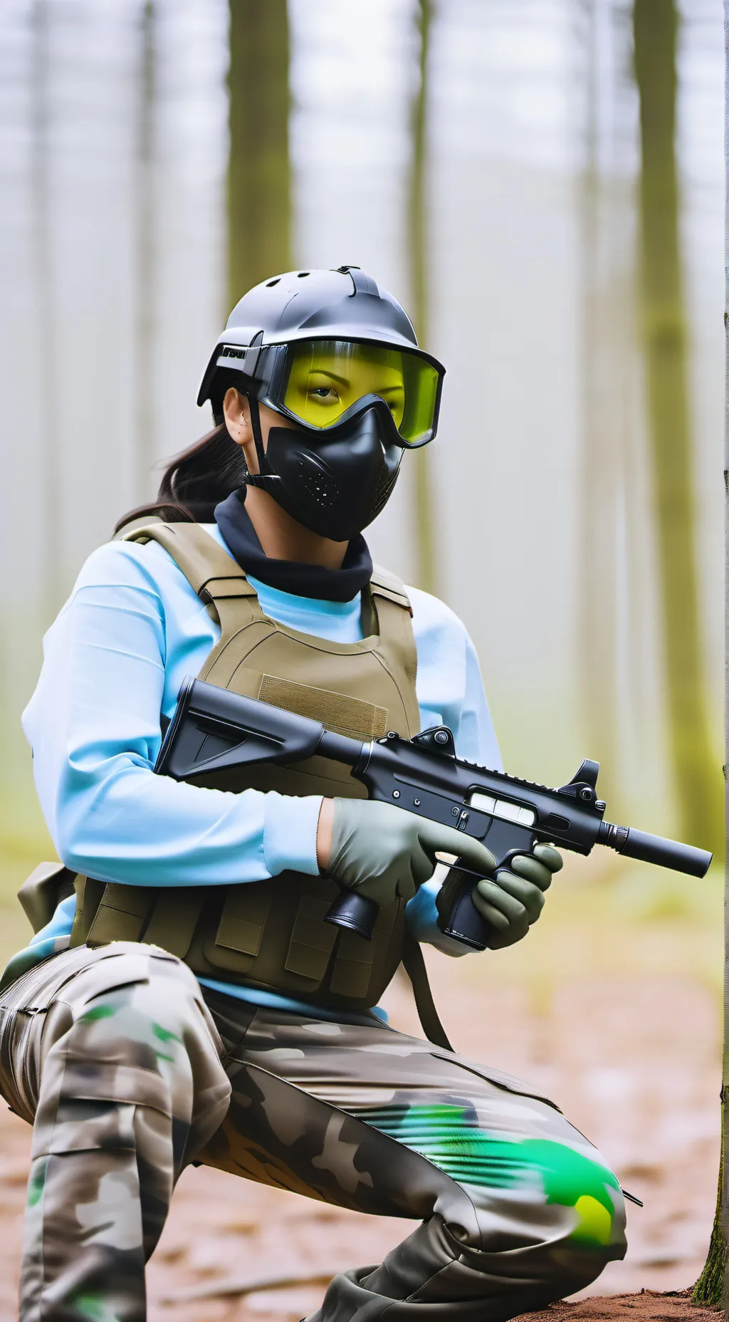 ai character: Emily (barkers gf) background