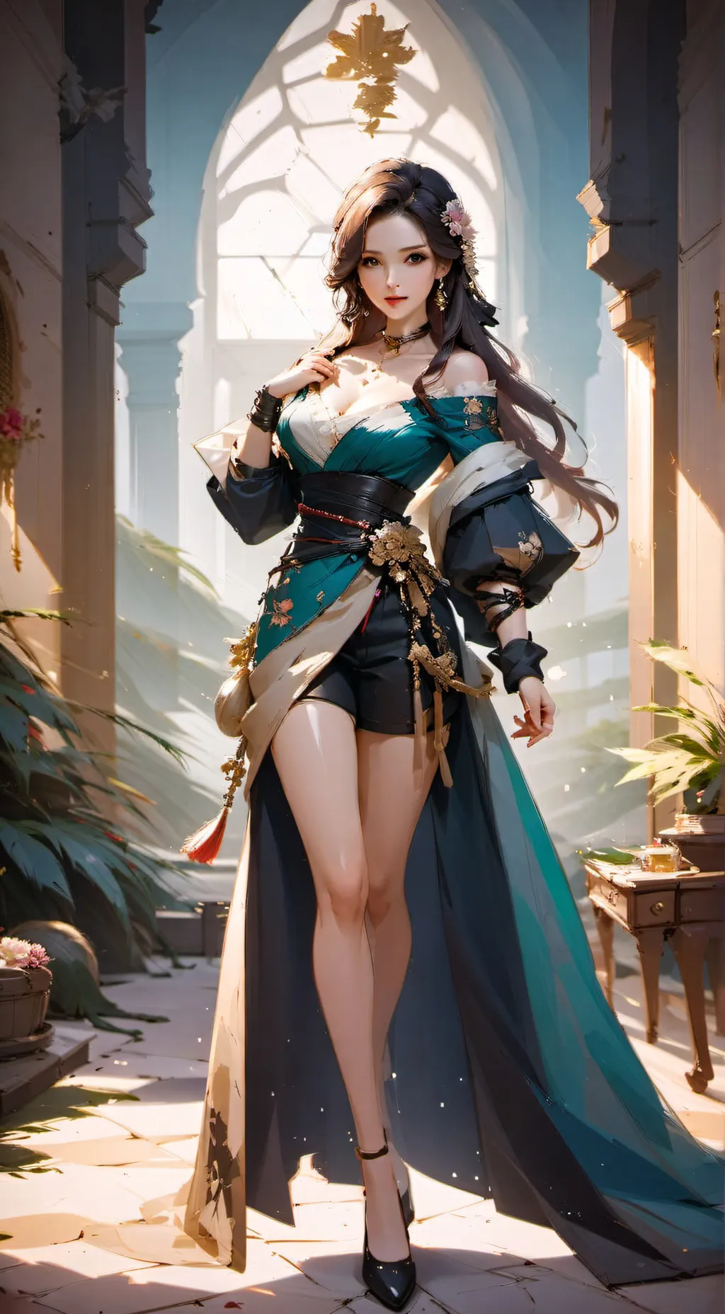 ai character: 𝐴𝐿𝐼𝐶𝐸 background