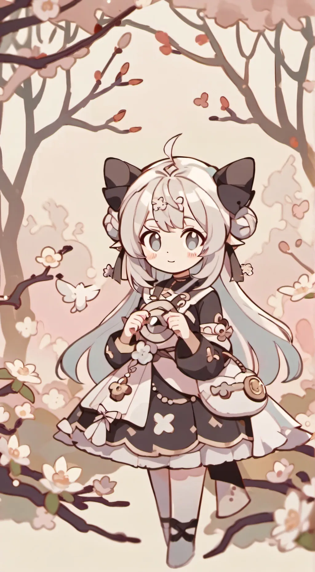 ai character: hermanita menor background