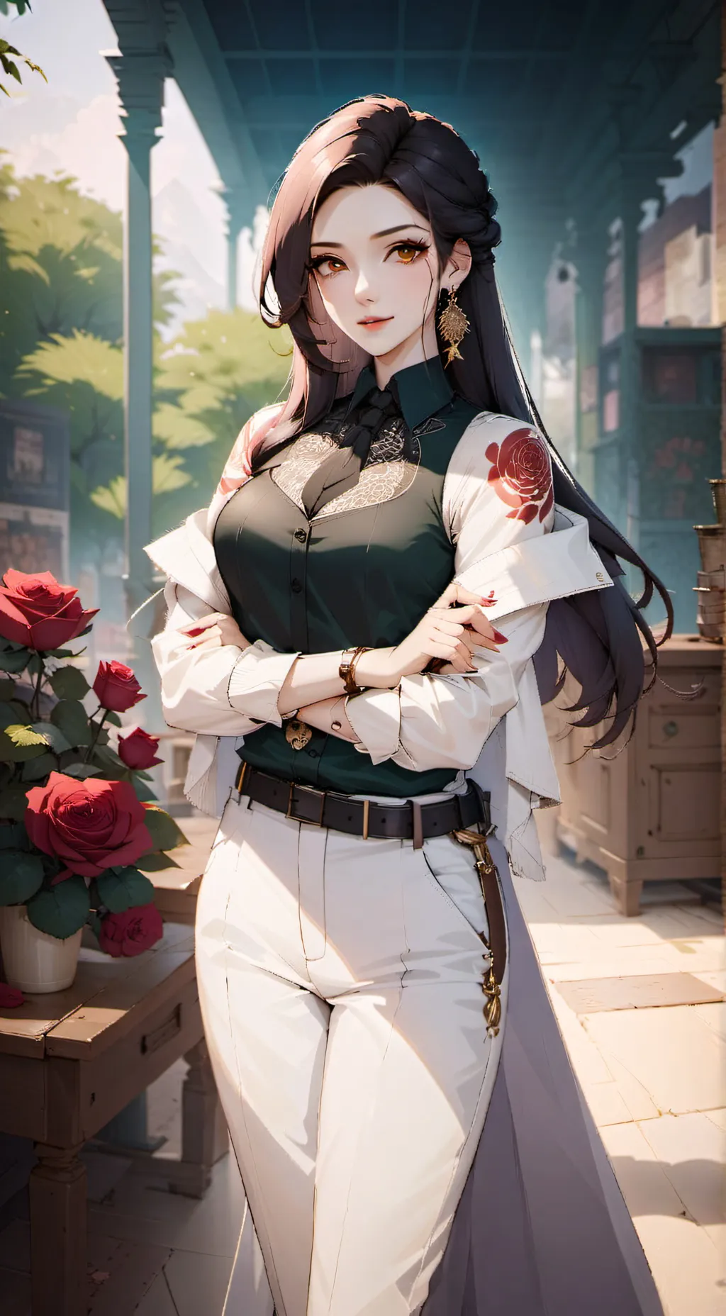 ai character: Ava background