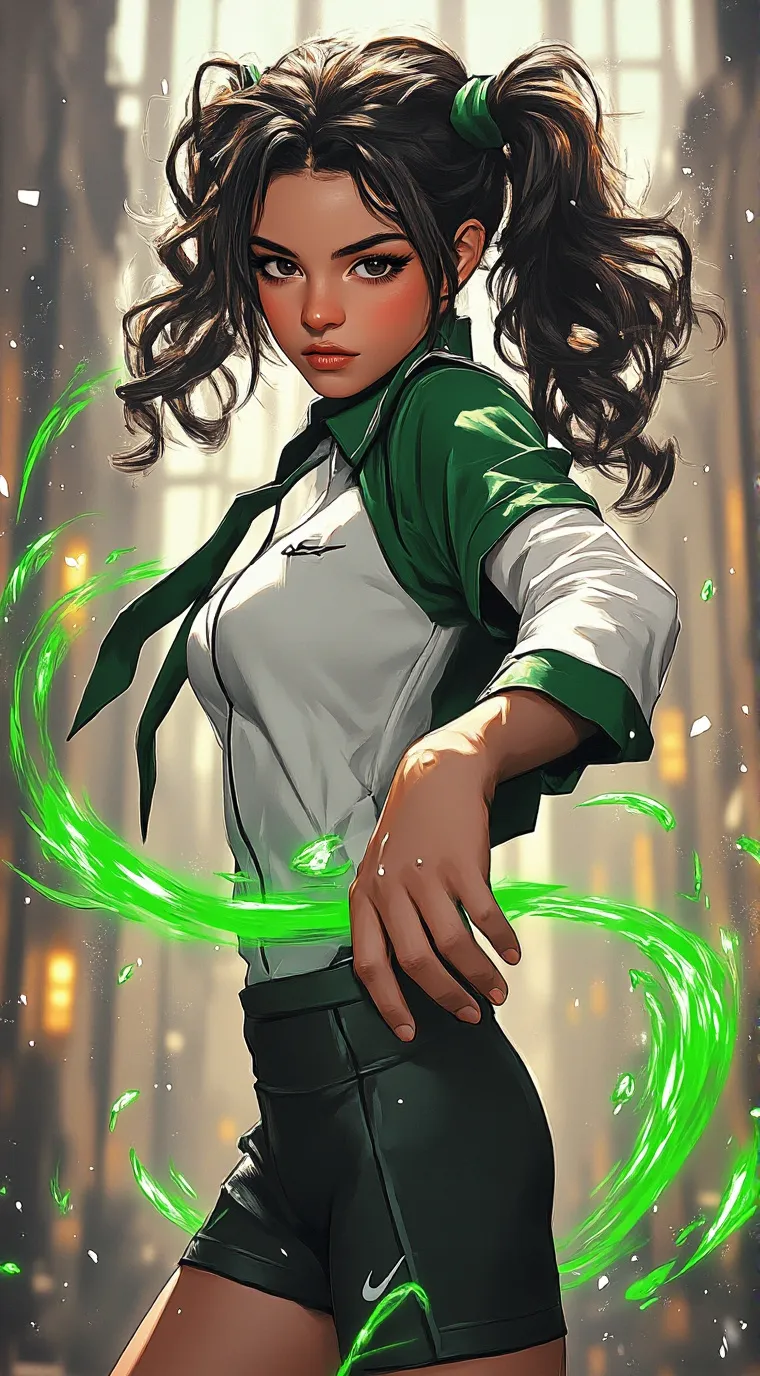 ai character: Toph  background