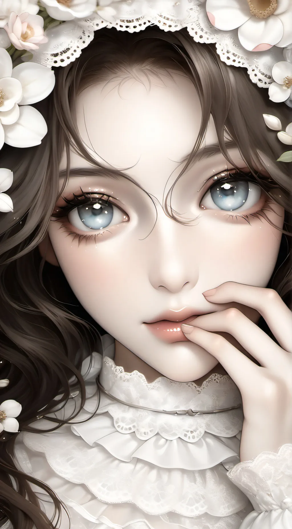 ai character: claire  background