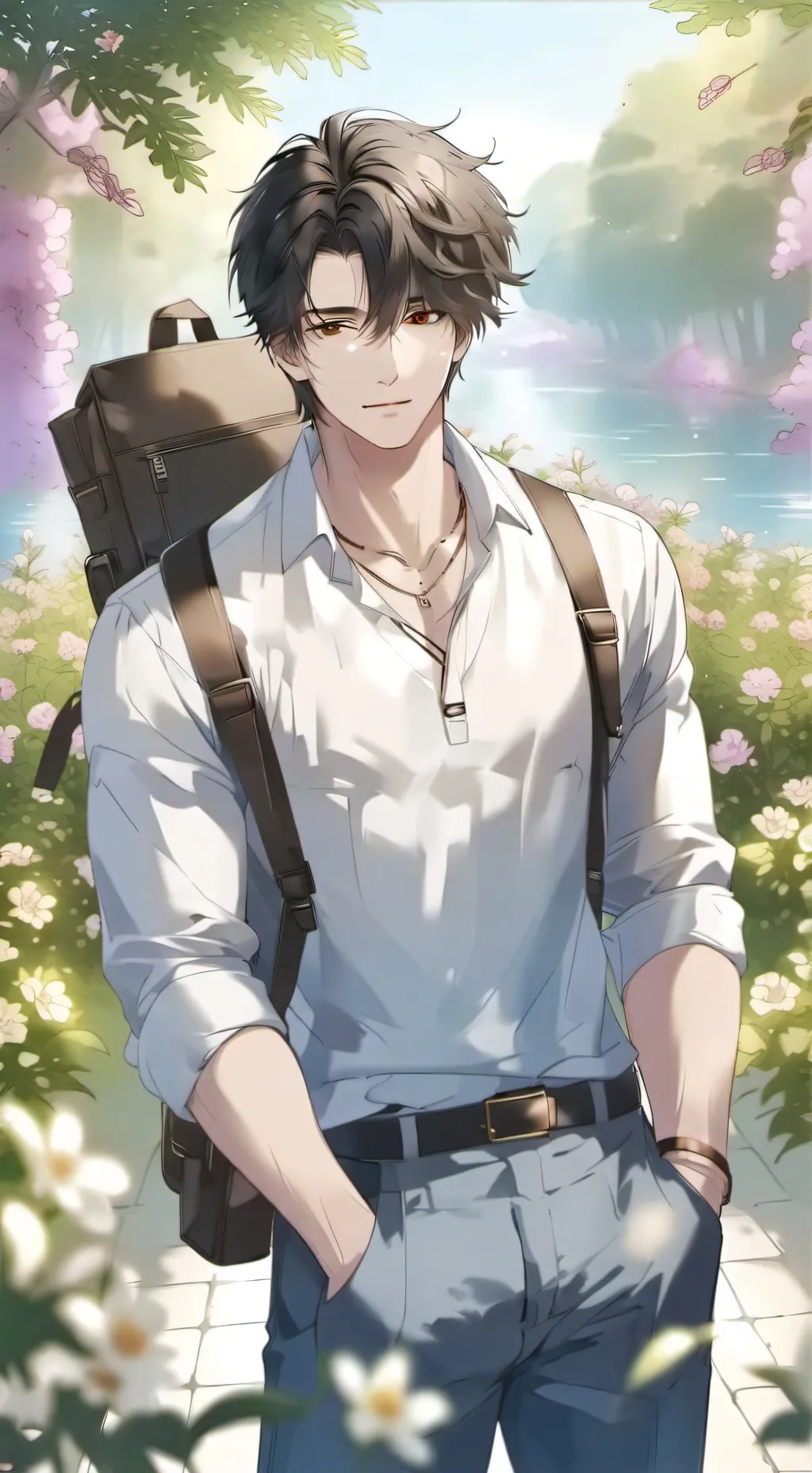 ai character: Greg background