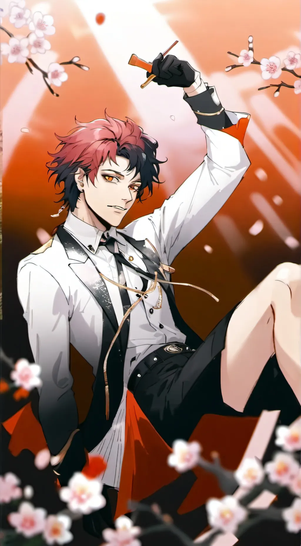 ai character: Megumi x sukuna background