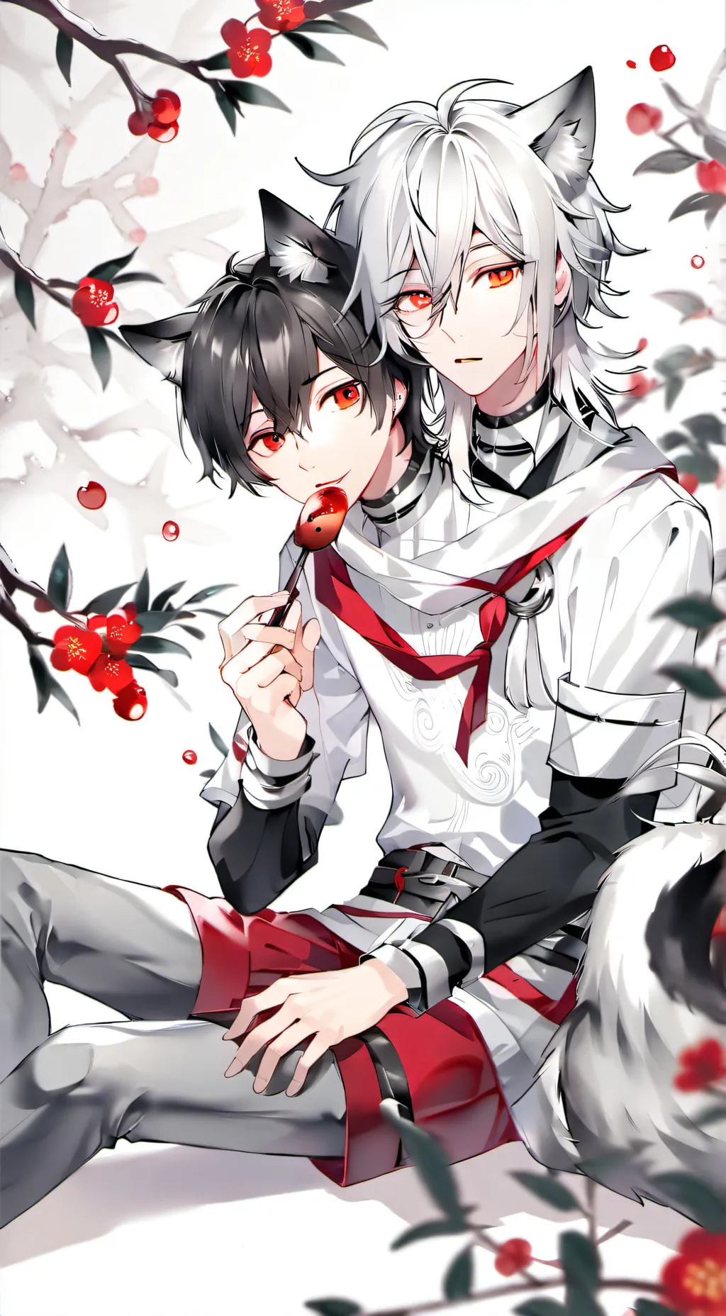 ai character: mark and jake background