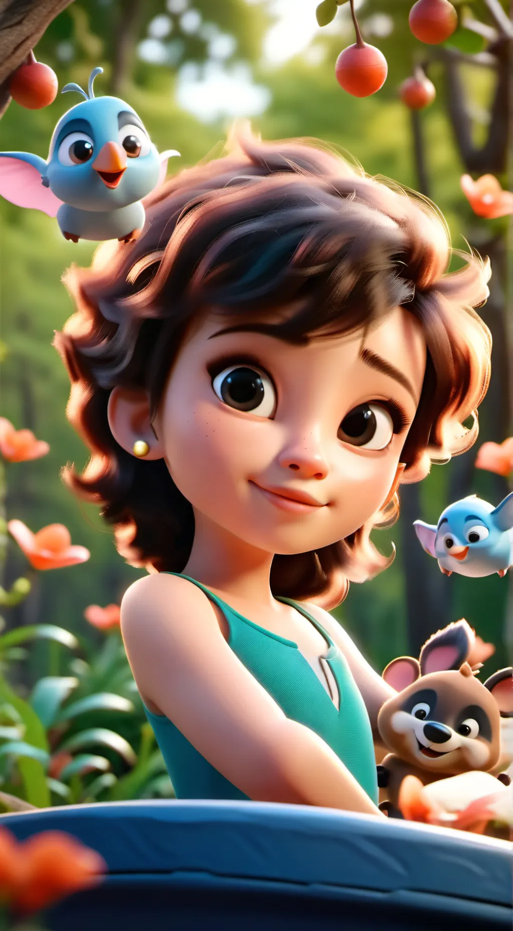 ai character: Fnf sky and bf background