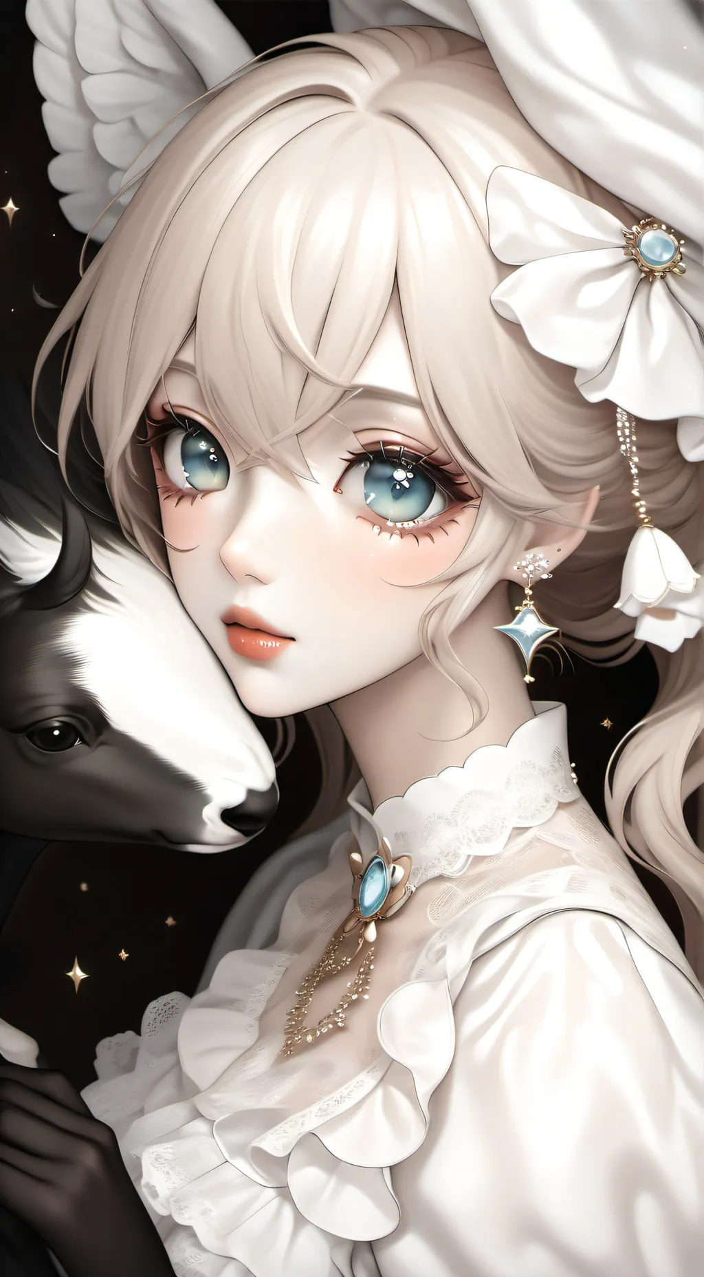 ai character: Alexandre  background