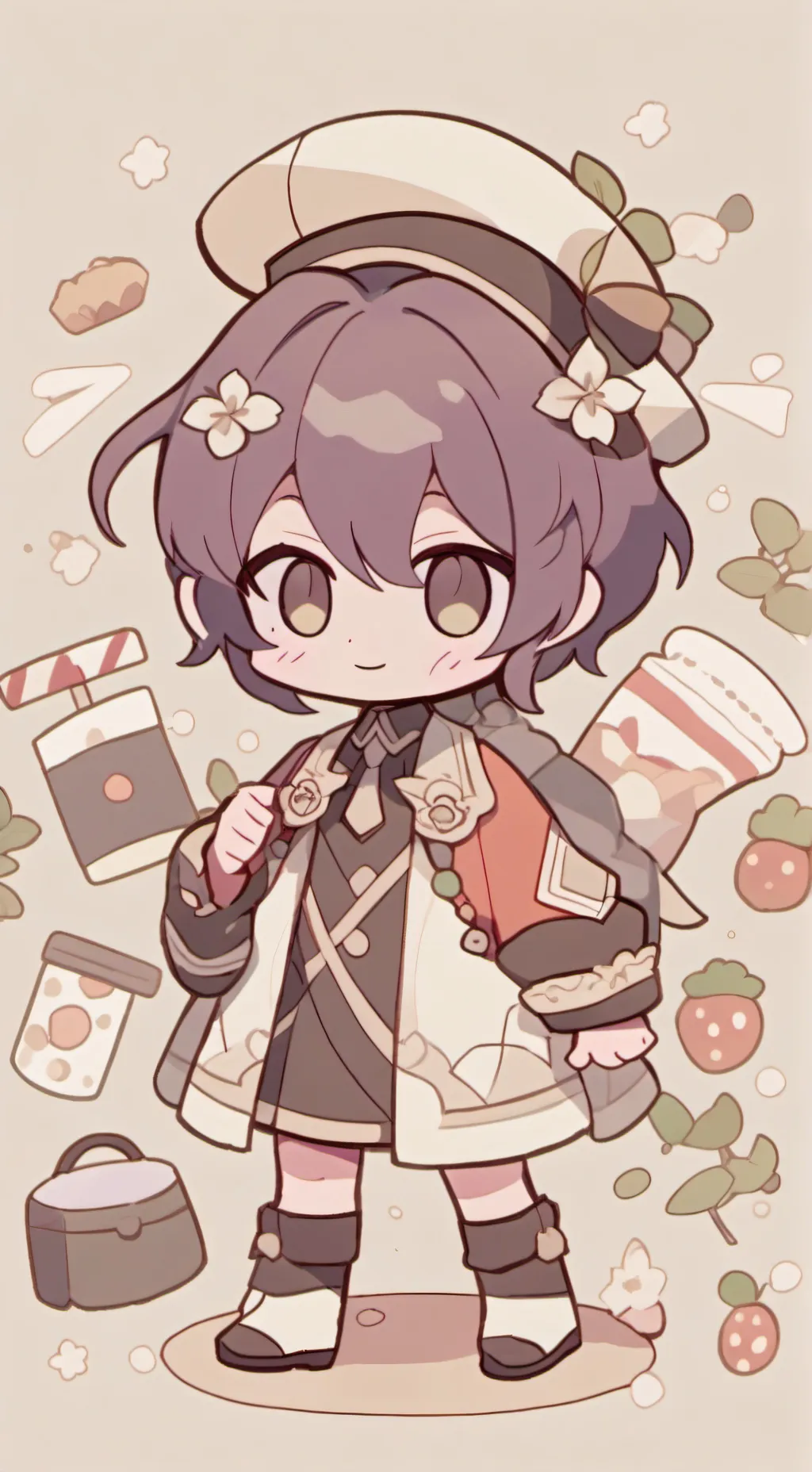 ai character: uzi doorman background