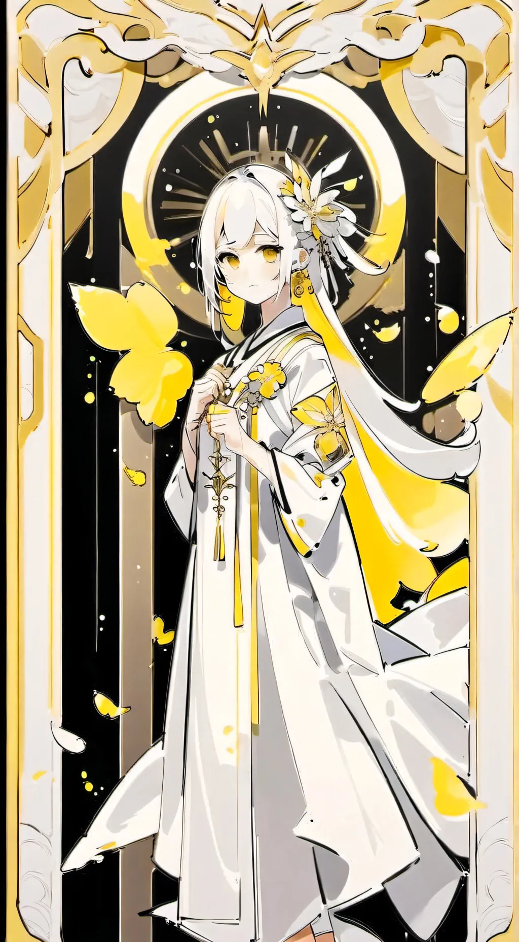 ai character: Королева background