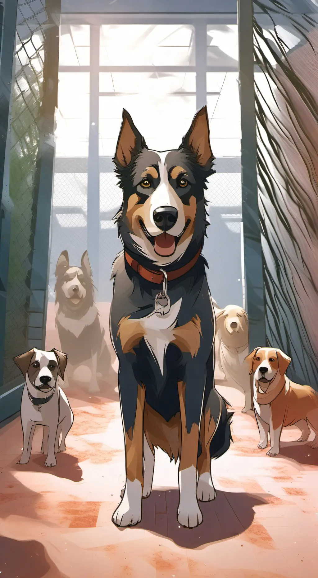 ai character: Dog Kenn (Dig dog) background