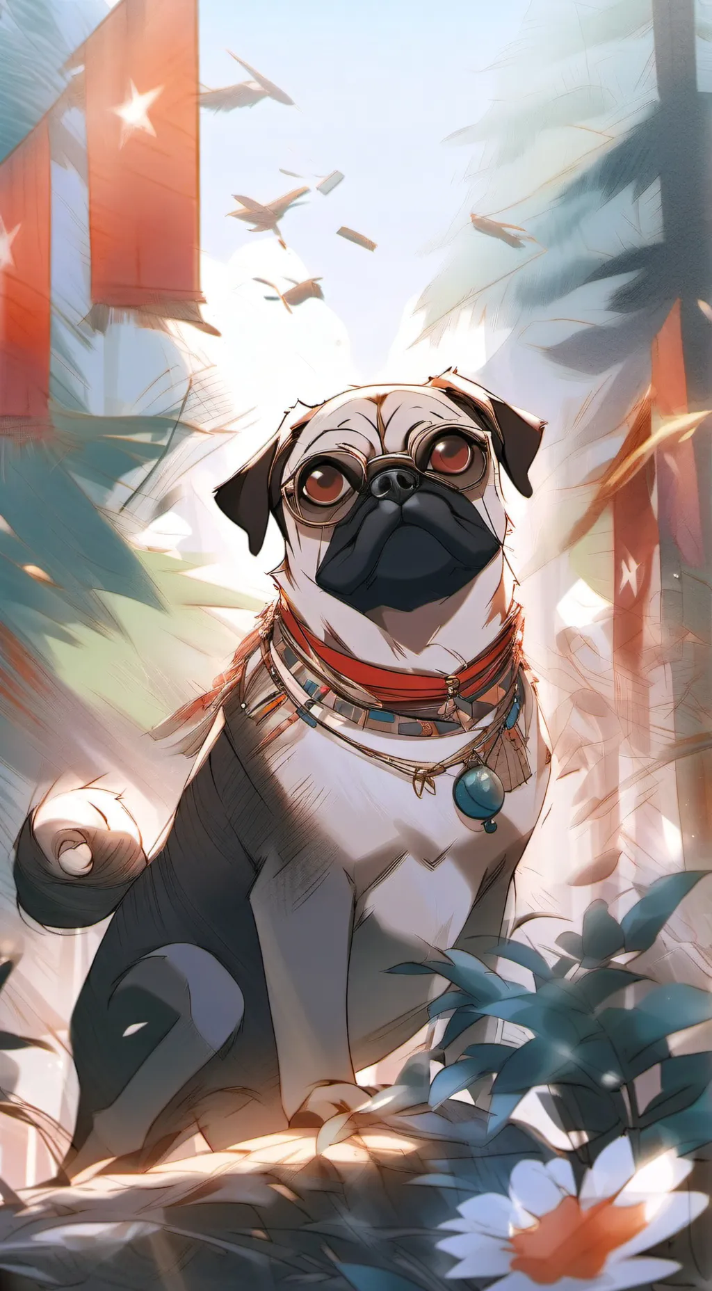 ai character: pepito sigma background