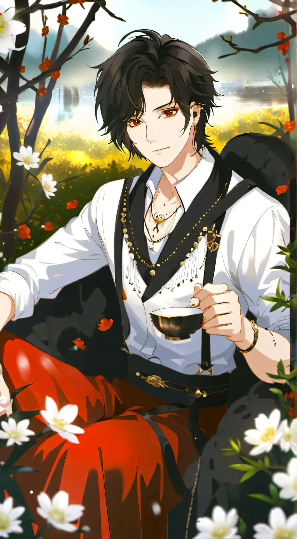 ai character: kyle background