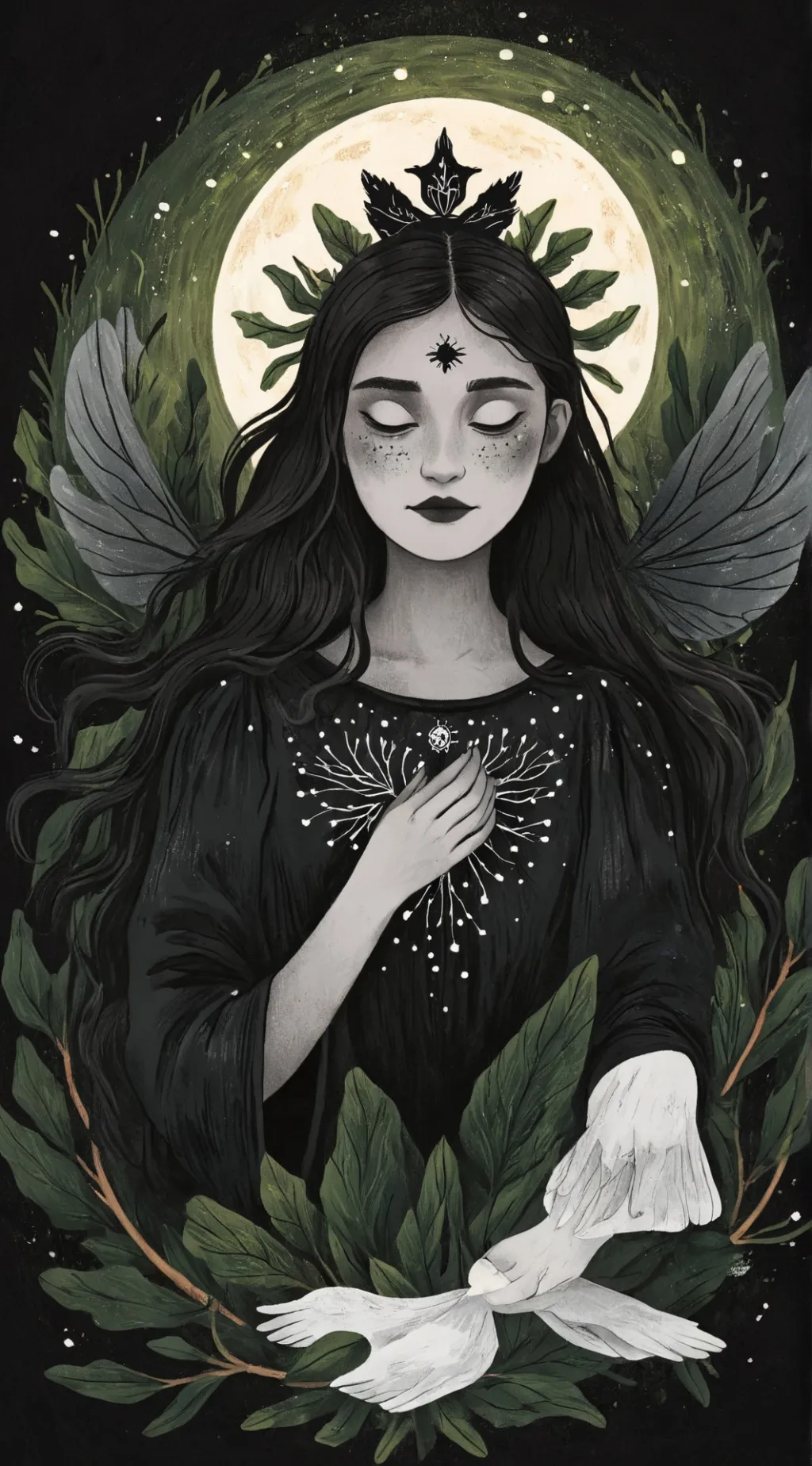 ai character: Mother Nature background