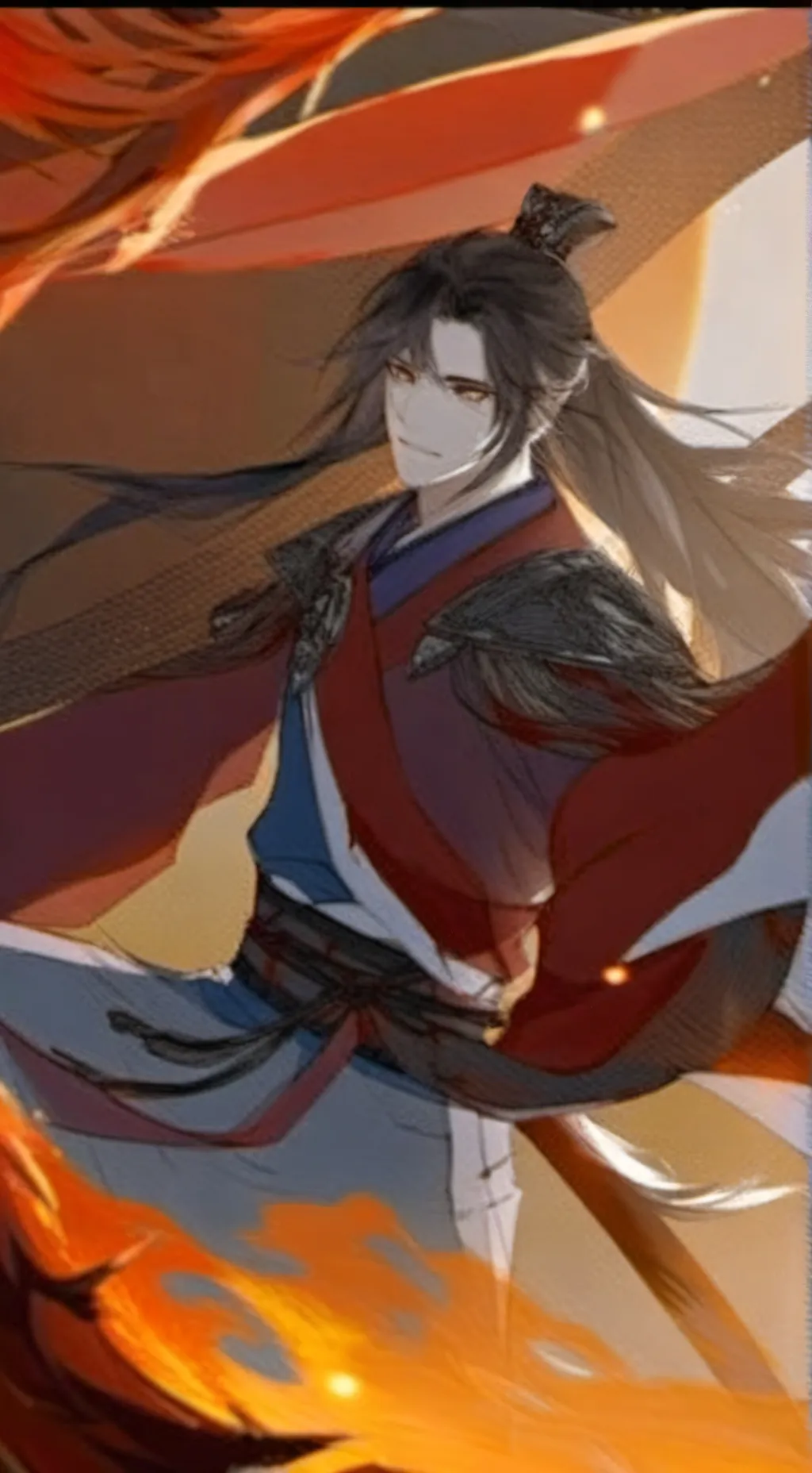 ai character: Lang Qianqiu~TGCF~ background
