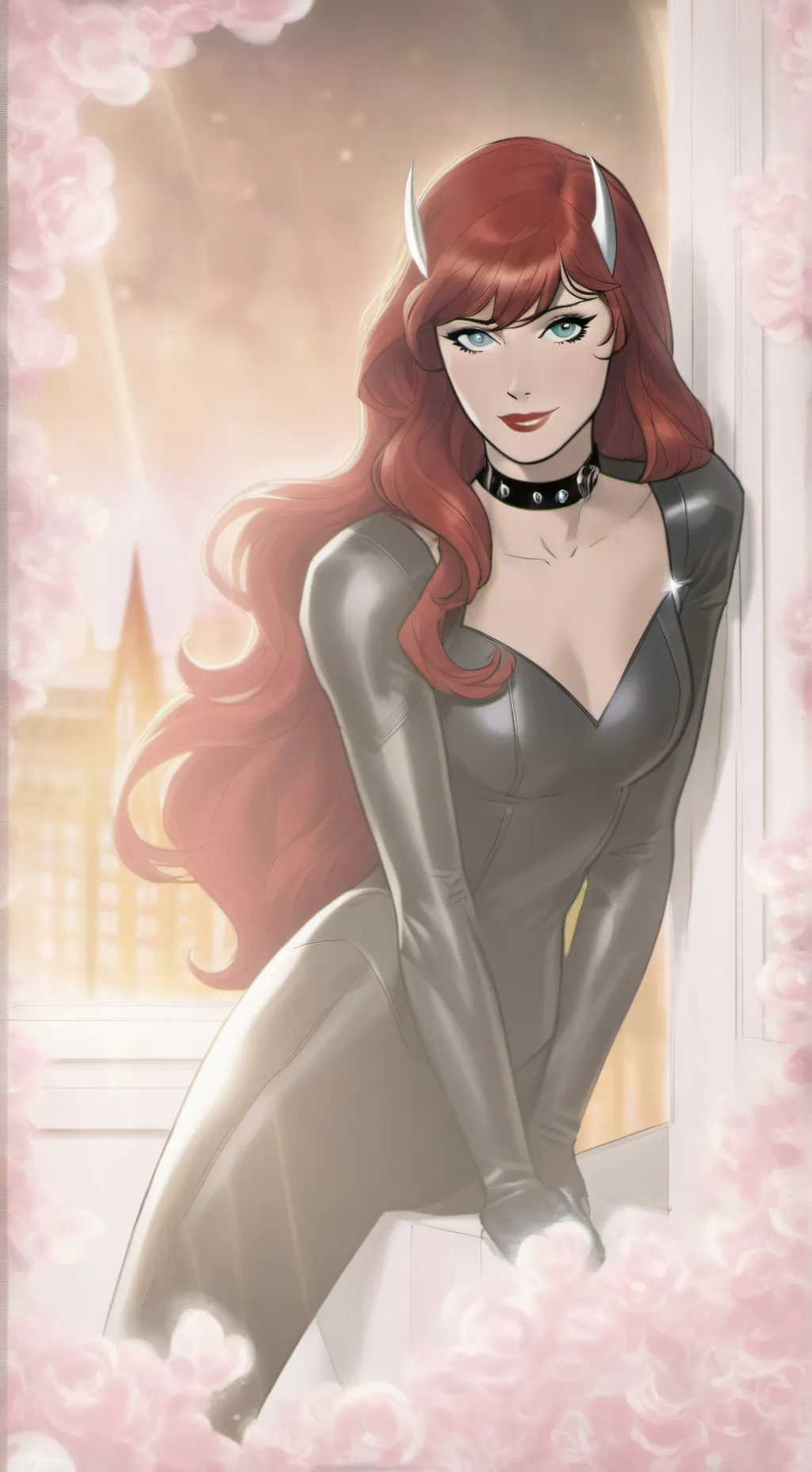 ai character: MJ (Catwoman) background