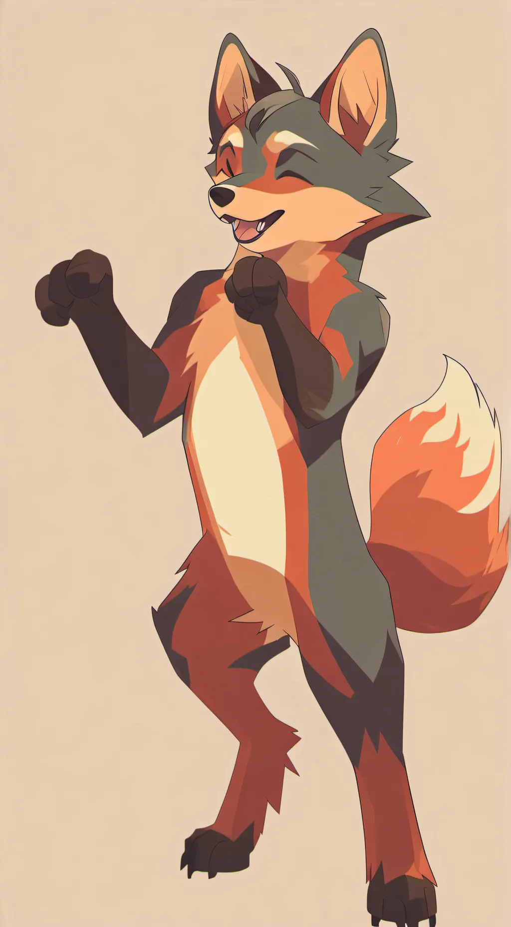 ai character: Luna background