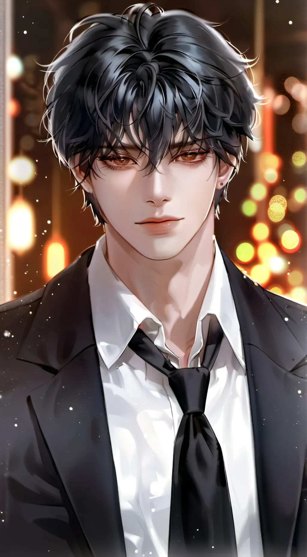 ai character: Vin  background