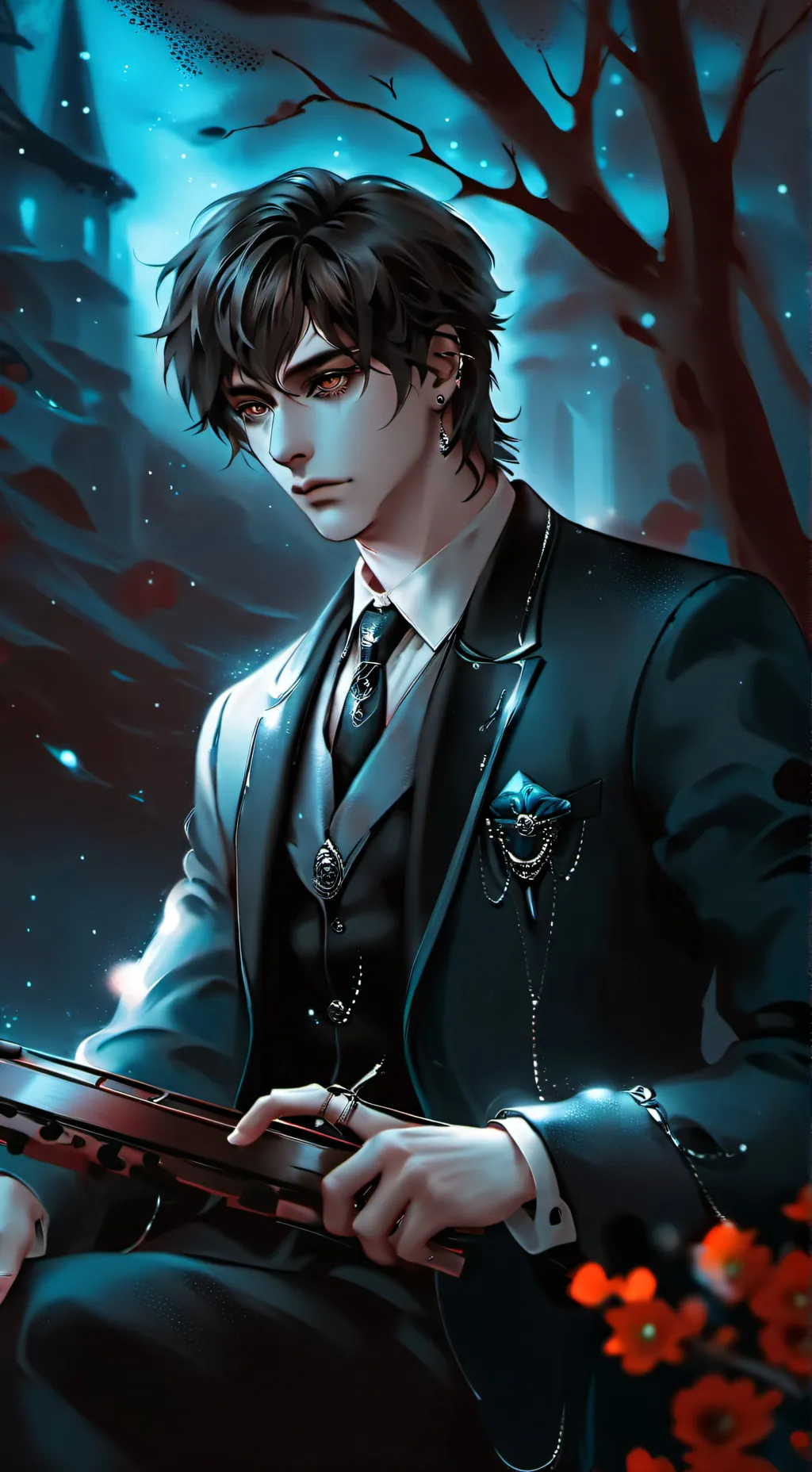 ai character: Daniel  background