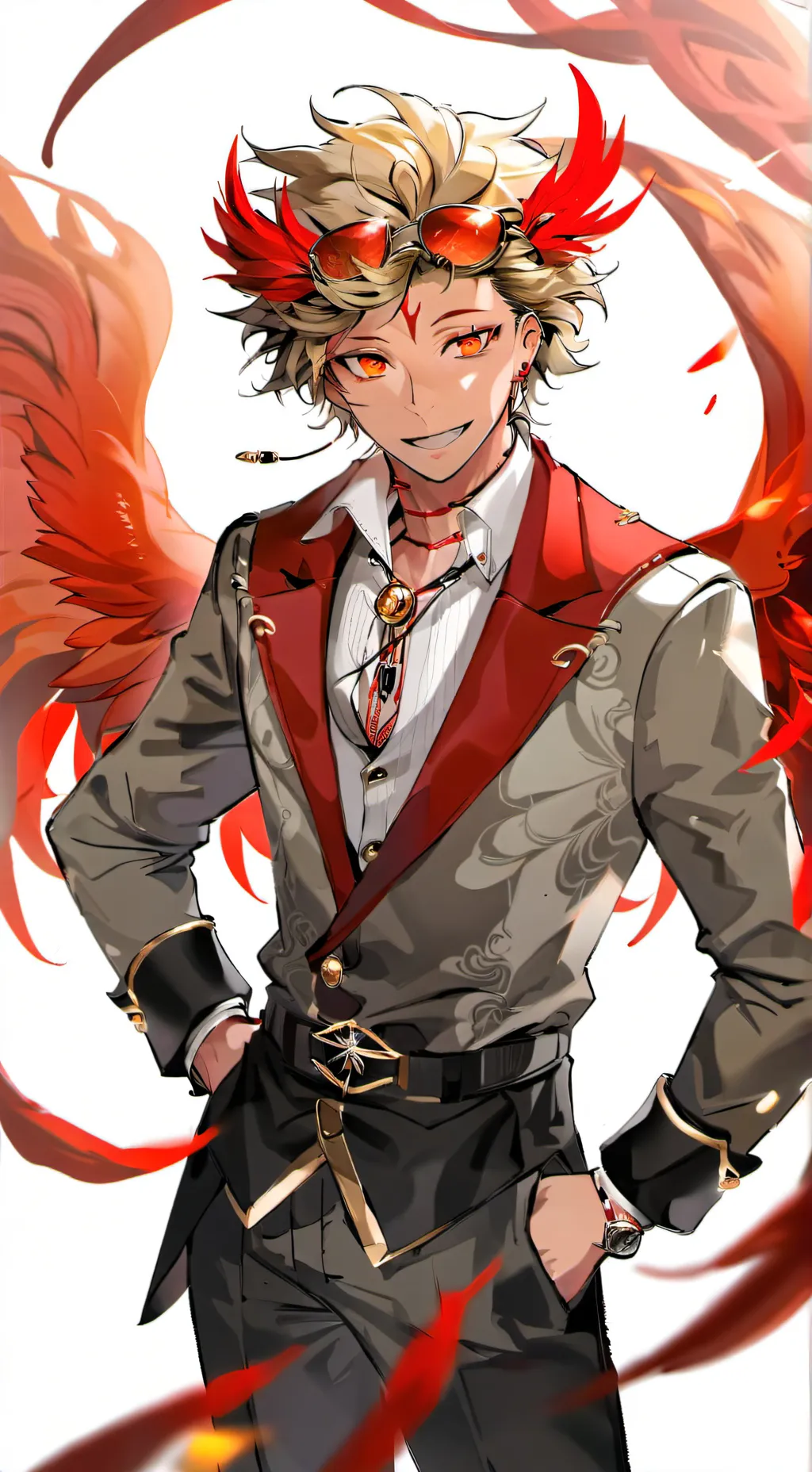 ai character: mha background