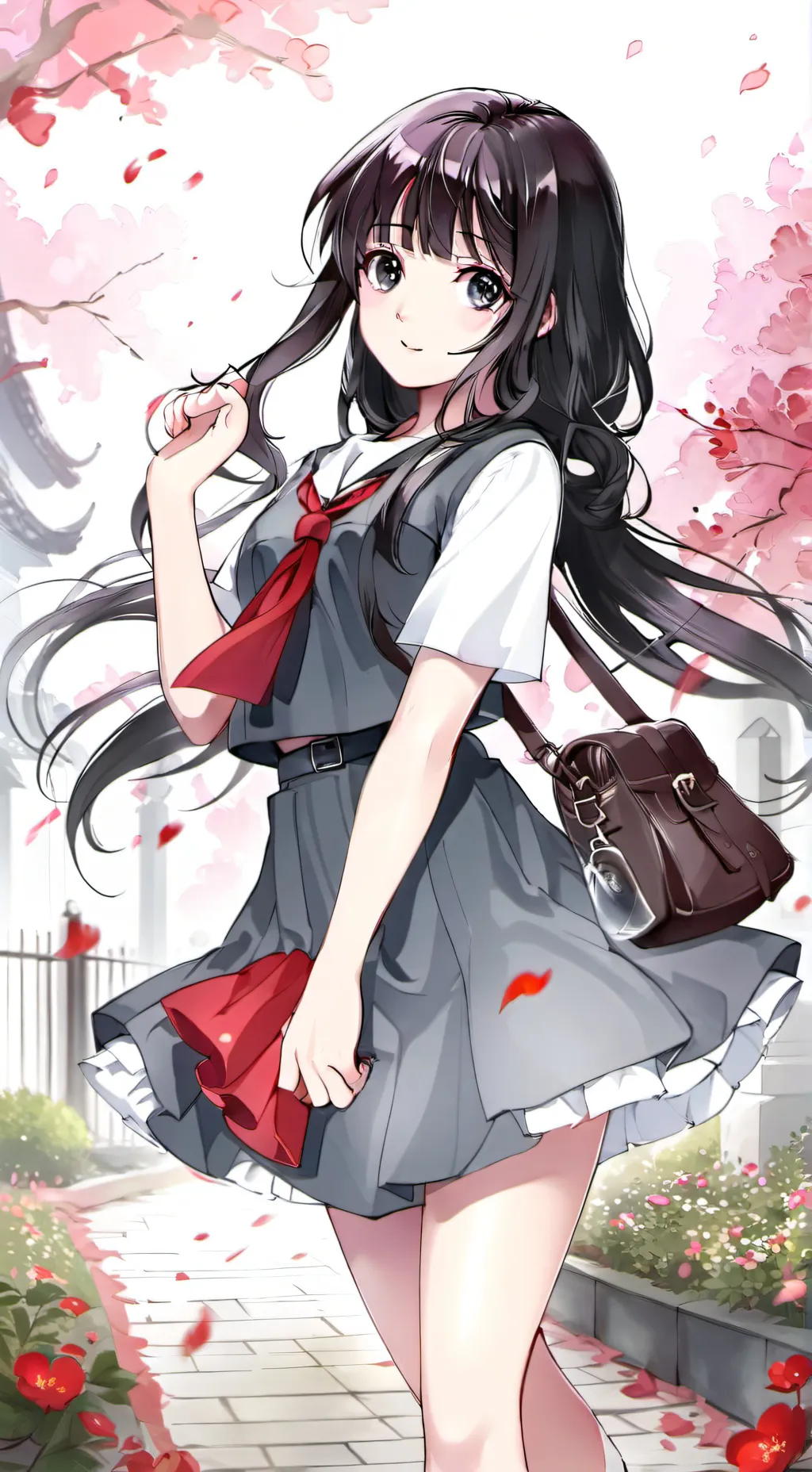 ai character: ❤️Kaoruko❤️ background