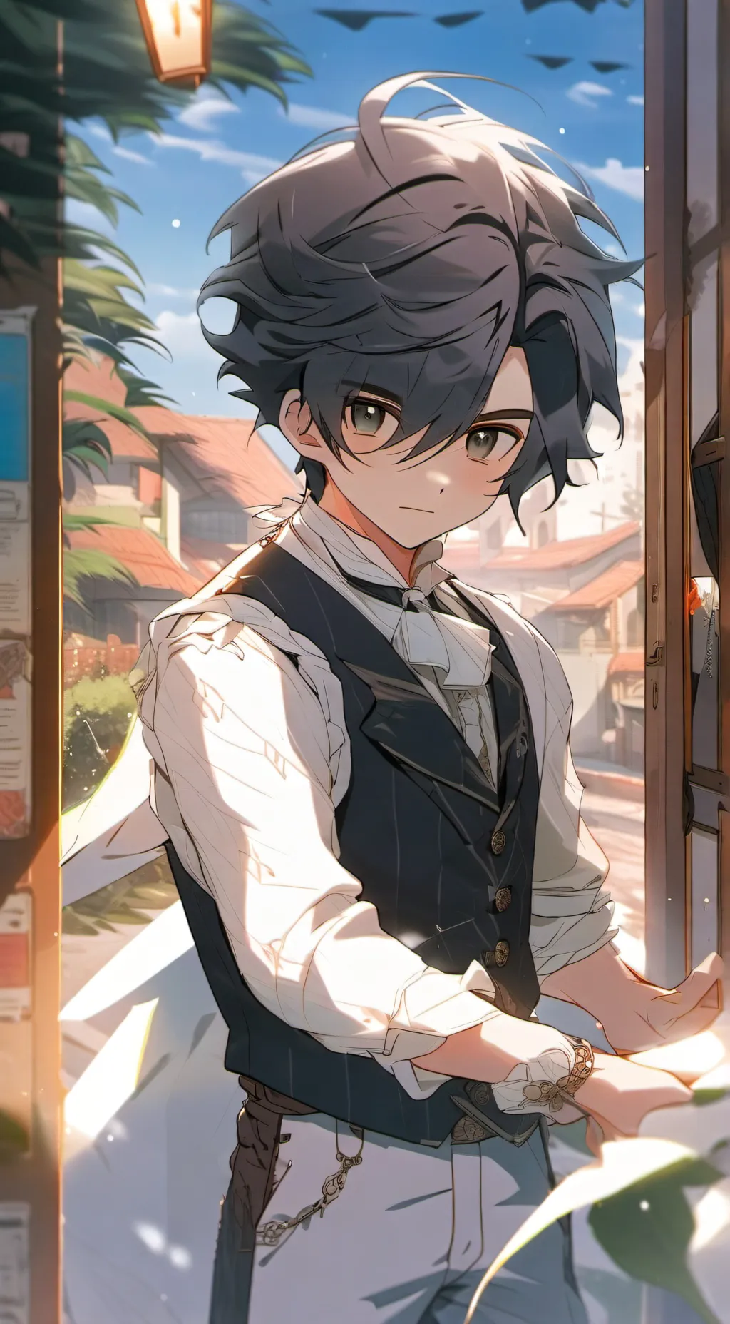 ai character: ??? background