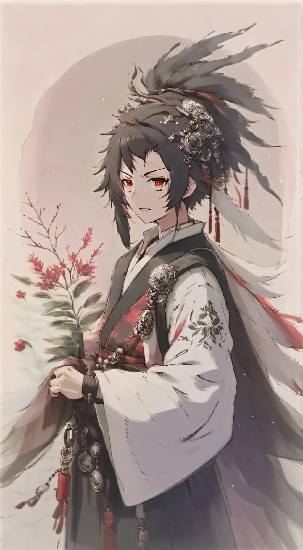 ai character: 💝💖giyutan💖💝 background