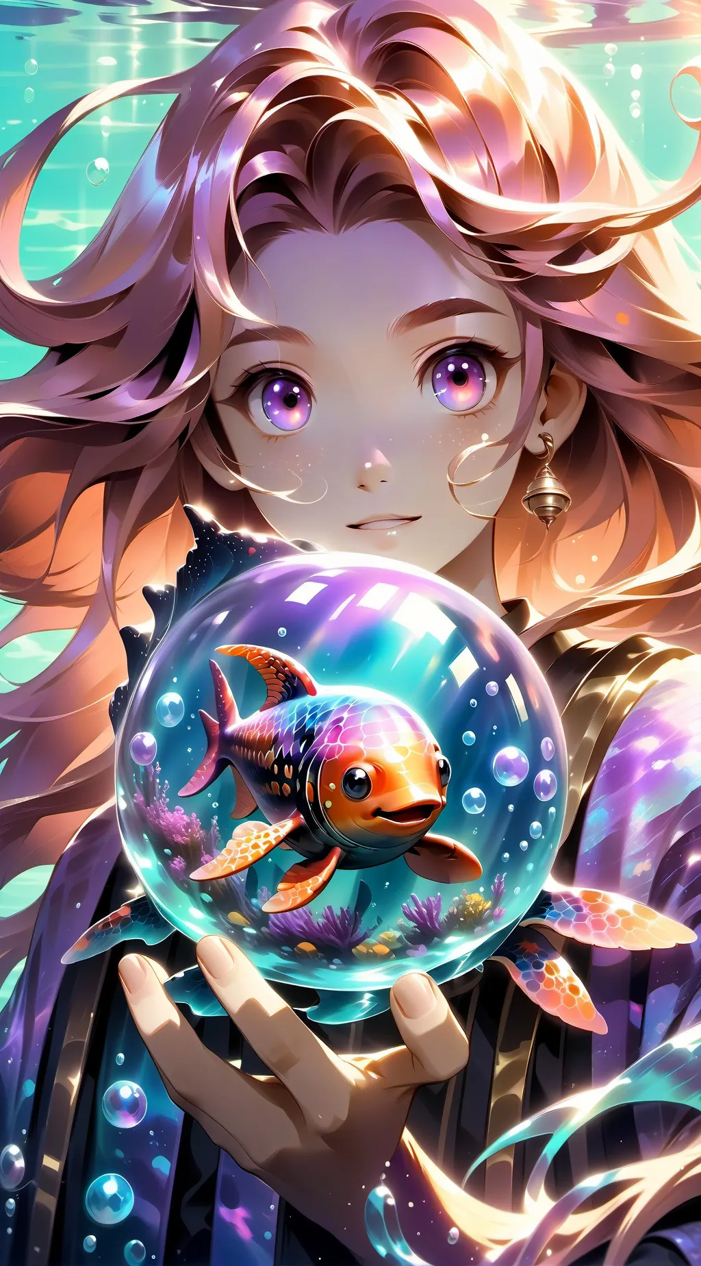 ai character: Nebula Noodle background