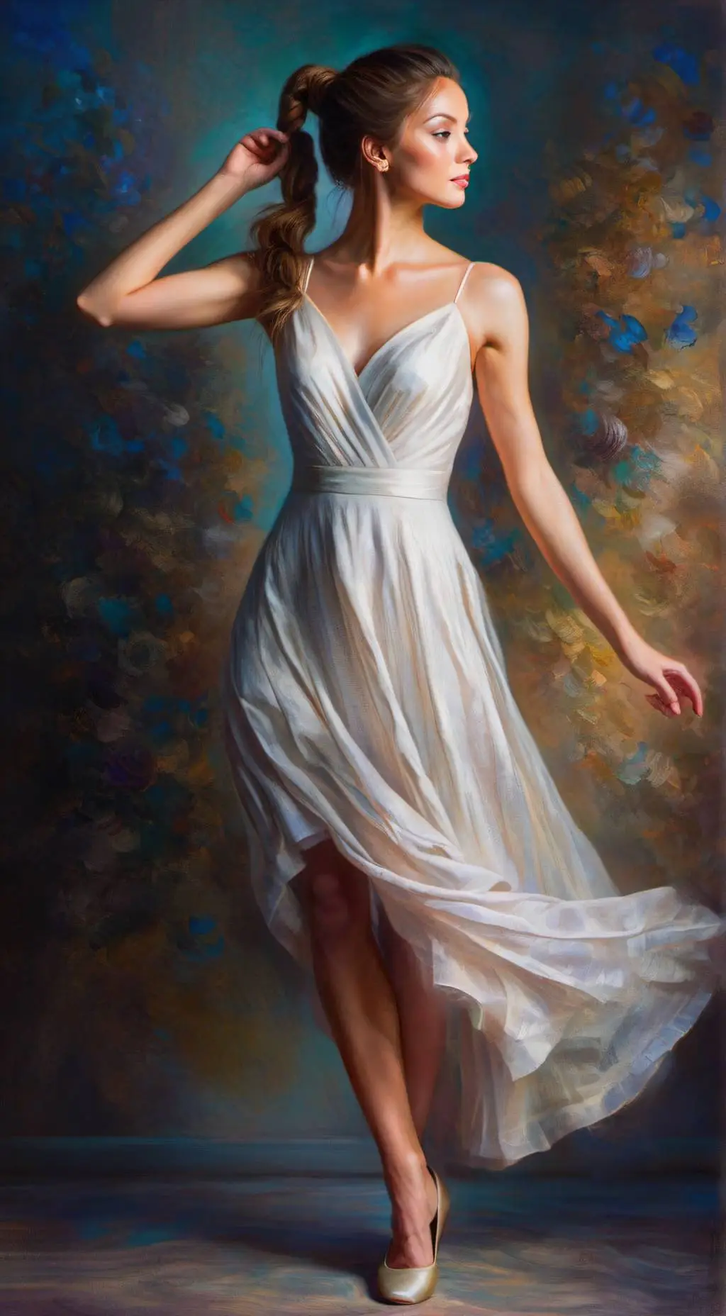 ai character: Georgia Williams  background