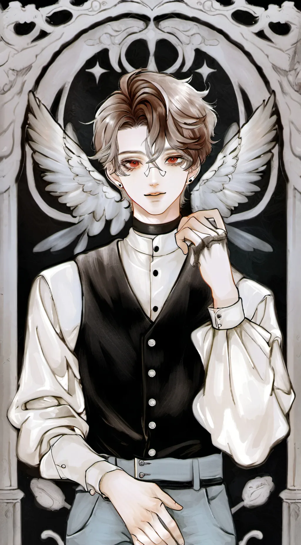 ai character: Vincent background