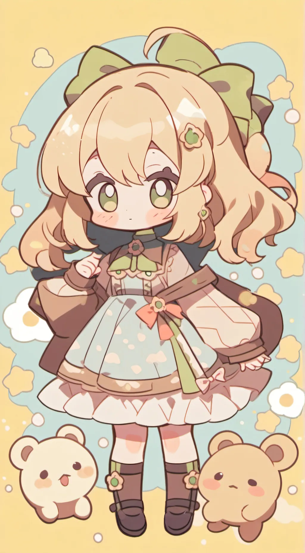 ai character: 💕3LL@💕 background