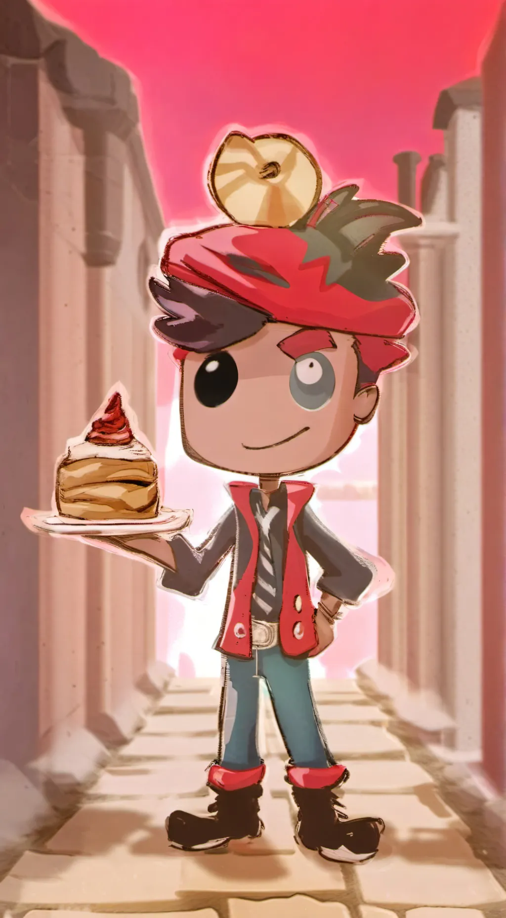 ai character: Sprout background