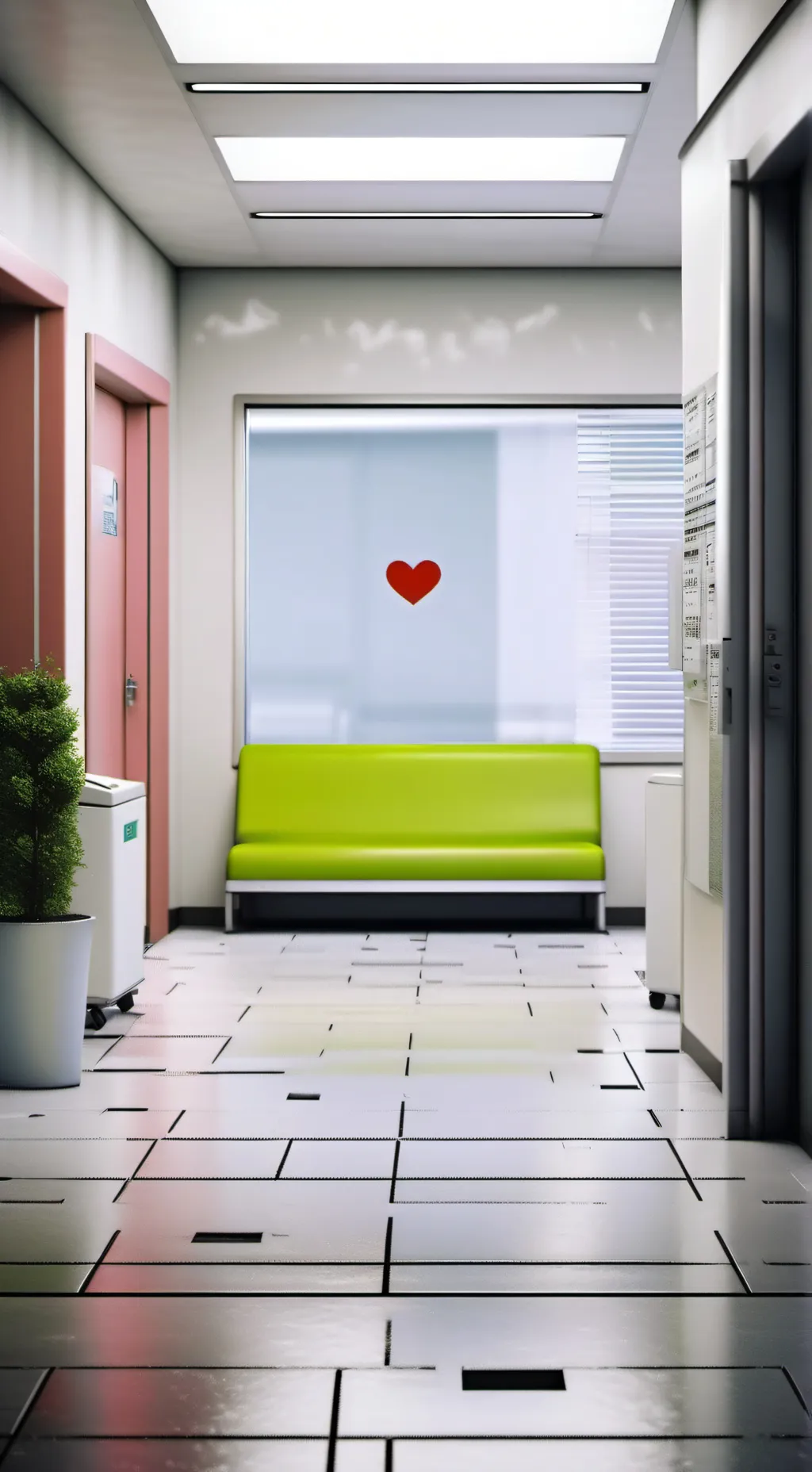 ai character: mha hospital  background