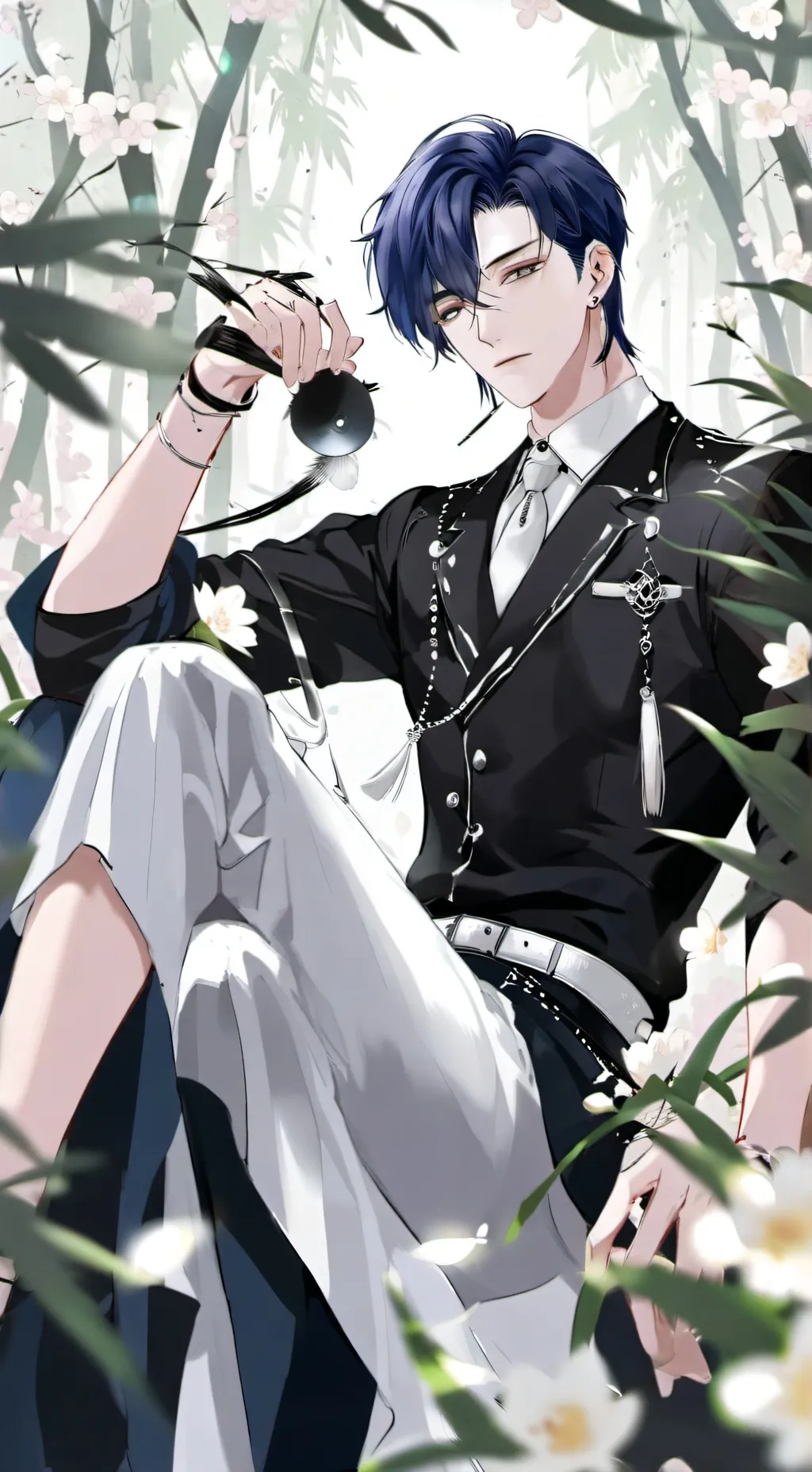 ai character: Damian background